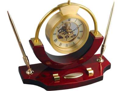 Часы настольные Люксембург под нанесение логотипа