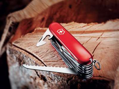 Нож перочинный Swiss Champ, 91 мм, 33 функции под нанесение логотипа