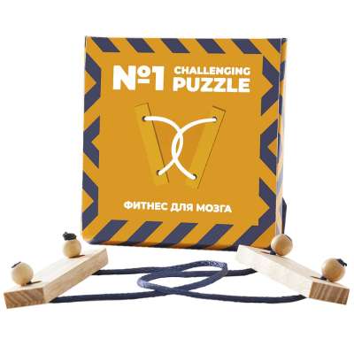 Головоломка Challenging Puzzle Wood под нанесение логотипа