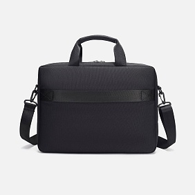 Сумка для ноутбука L255, черная с логотипом, рис. 4 — Сумки для ноутбука BIZGIFT