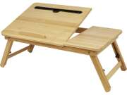 Складной стол Anji из бамбука фото