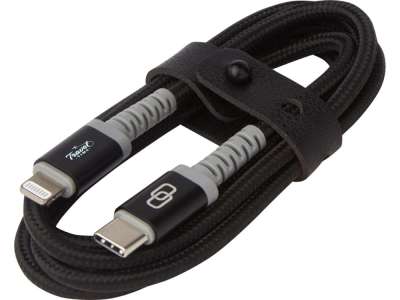 MFI-кабель с разъемами USB-C и Lightning ADAPT под нанесение логотипа