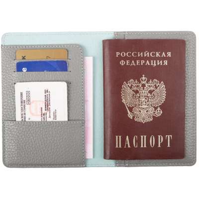 Портмоне Kelly с отделением для паспорта под нанесение логотипа