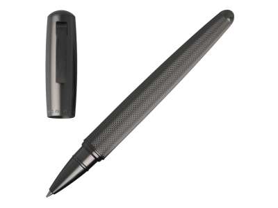 Ручка-роллер Pure Matte Dark Chrome под нанесение логотипа