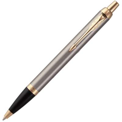 Ручка шариковая Parker IM Core K321 Brushed Metal GT M под нанесение логотипа