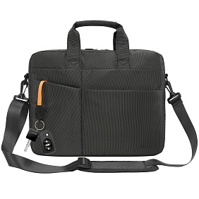Сумка для ноутбука L244, черная с логотипом, рис. 7 — Сумки для ноутбука BIZGIFT