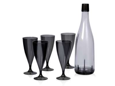 Набор пластиковых бокалов для напитков Party под нанесение логотипа