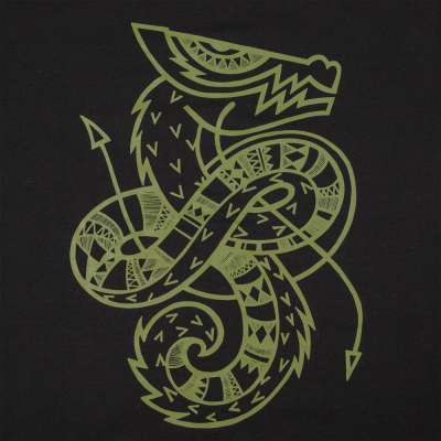 Толстовка «Полинезийский дракон» под нанесение логотипа