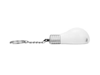Брелок-рулетка для ключей Лампочка, 1м под нанесение логотипа