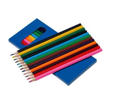 Набор из 12 шестигранных цветных карандашей Hakuna Matata под нанесение логотипа