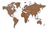 Деревянная карта мира World Map Wall Decoration Exclusive фото
