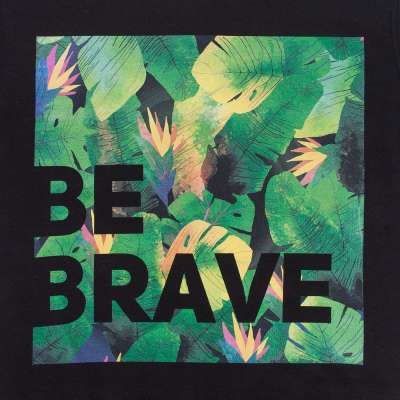 Толстовка «Будь храбрым!» под нанесение логотипа