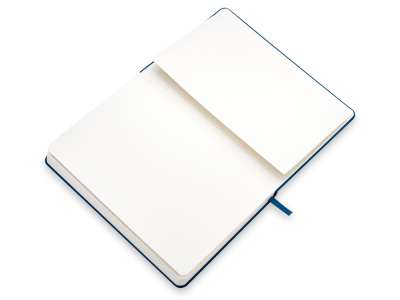 Бизнес-блокнот А5 С3 soft-touch с магнитным держателем для ручки под нанесение логотипа