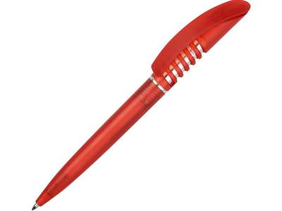 Ручка пластиковая шариковая Серпантин под нанесение логотипа