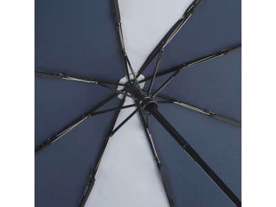 Зонт складной ColorReflex со светоотражающими клиньями, полуавтомат под нанесение логотипа