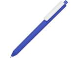 Ручка пластиковая шариковая Pigra  P03 софт-тач фото