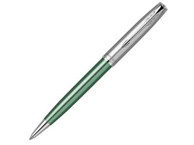 Ручка шариковая Parker Sonnet Essentials Green SB Steel CT под нанесение логотипа