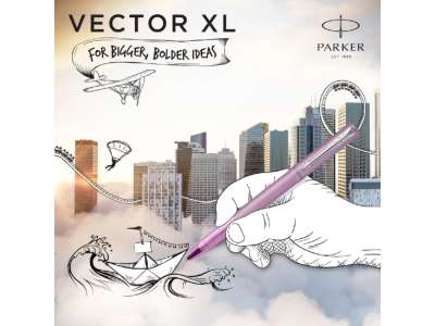 Ручка роллер Parker Vector под нанесение логотипа