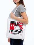 Холщовая сумка «Микки и Минни. Love Forever» фото
