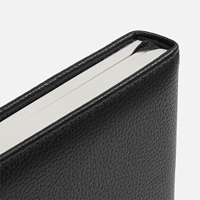 Ежедневник Extra, недатированный, черный с логотипом, рис. 6 — Ежедневники BIZGIFT