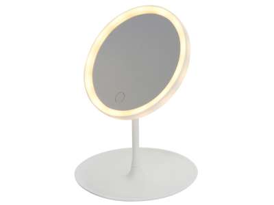 Косметическое зеркало с LED-подсветкой Beautific под нанесение логотипа