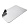 Коврик для мыши GLIDE M, 35*25*0,3см, прошитый край, белый