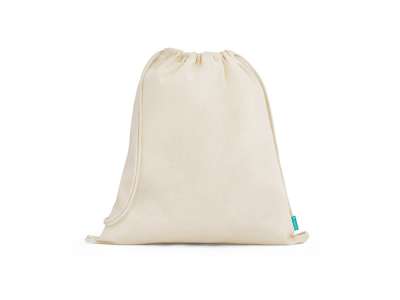 Сумка-рюкзак из органического хлопка NAMPULA под нанесение логотипа