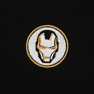 Худи оверсайз с вышивкой Tony Stark под нанесение логотипа
