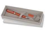 Подарочный набор: брелок с USB-флешкой на 4 Гб, ручка шариковая фото