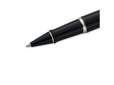 Ручка роллер Expert Deluxe Black CT F под нанесение логотипа