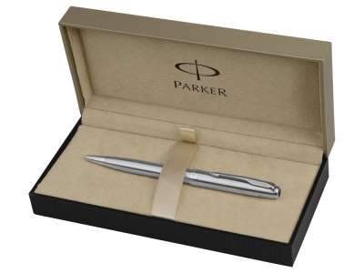 Ручка Паркер шариковая Sonnet Stainless Steel СT под нанесение логотипа