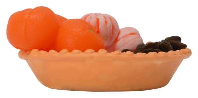 Мыло ручной работы Тарталетка с мандаринами под нанесение логотипа