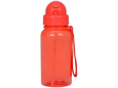 Бутылка для воды со складной соломинкой Kidz под нанесение логотипа