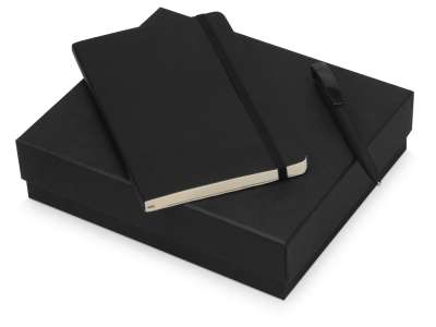 Подарочный набор Moleskine Amelie с блокнотом А5 Soft и ручкой под нанесение логотипа