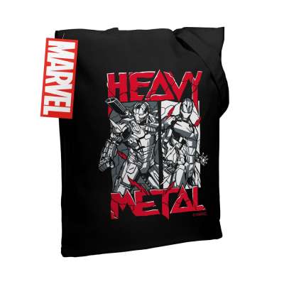 Холщовая сумка Heavy Metal под нанесение логотипа