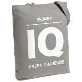 Холщовая сумка «Размер IQ» фото