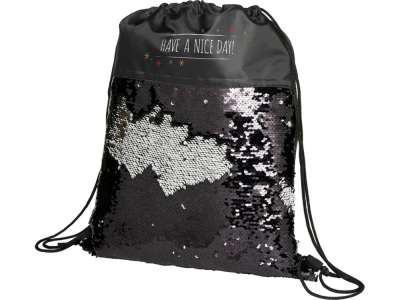 Рюкзак-мешок Mermaid с пайетками под нанесение логотипа