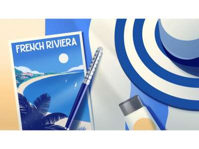 Ручка шариковая Hemisphere French riviera Deluxe под нанесение логотипа