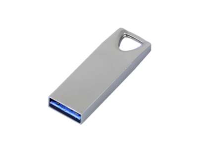USB 2.0-флешка на 512 Мбайт с мини чипом и отверстием для цепочки под нанесение логотипа
