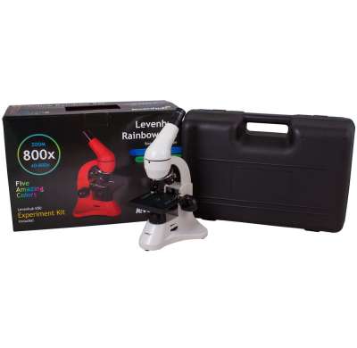 Монокулярный микроскоп Rainbow 50L с набором для опытов под нанесение логотипа