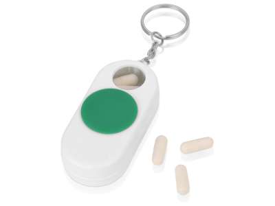 Брелок-футляр для  таблеток Pill под нанесение логотипа