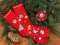 Носки в шаре Рождество женские под нанесение логотипа