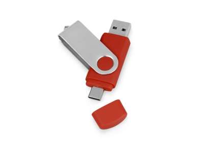 USB3.0/USB Type-C флешка на 16 Гб Квебек C под нанесение логотипа