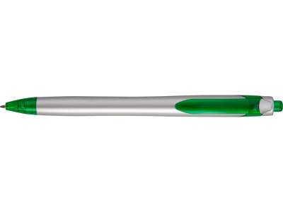 Ручка пластиковая шариковая Каприз Сильвер под нанесение логотипа