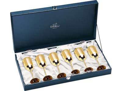 Набор бокалов для шампанского под нанесение логотипа