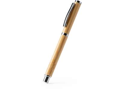 Ручка роллер бамбуковая PIRGO под нанесение логотипа