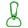 Застежка-карабин Snap Hook, M, зеленый неон