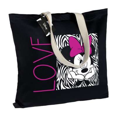 Холщовая сумка «Минни Маус. In Love» под нанесение логотипа