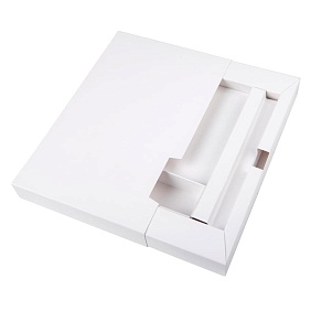 Коробка  POWER BOX mini,  белая, 13,2х21,1х2,6 см. с логотипом, рис. 5 — Подарочная упаковка BIZGIFT