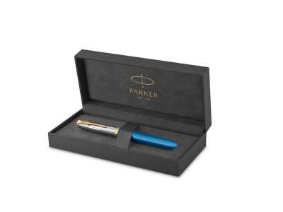 Ручка перьевая Parker 51 Premium Turquoise GT под нанесение логотипа